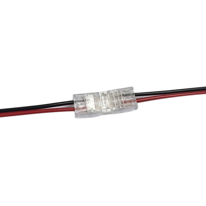 LED Strip Power Cord 2 Pin Wire to Wire Splice Connector